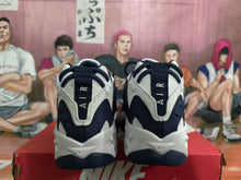 Nike White and Dark Blue Sneakers
