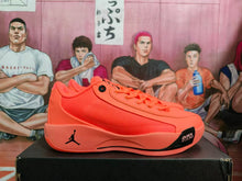 Jordan Orange Low-Top Basketball Sneakers