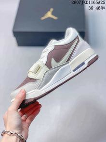 Nike Air Jordan Legacy AJ312 Low Sneakers White Brown