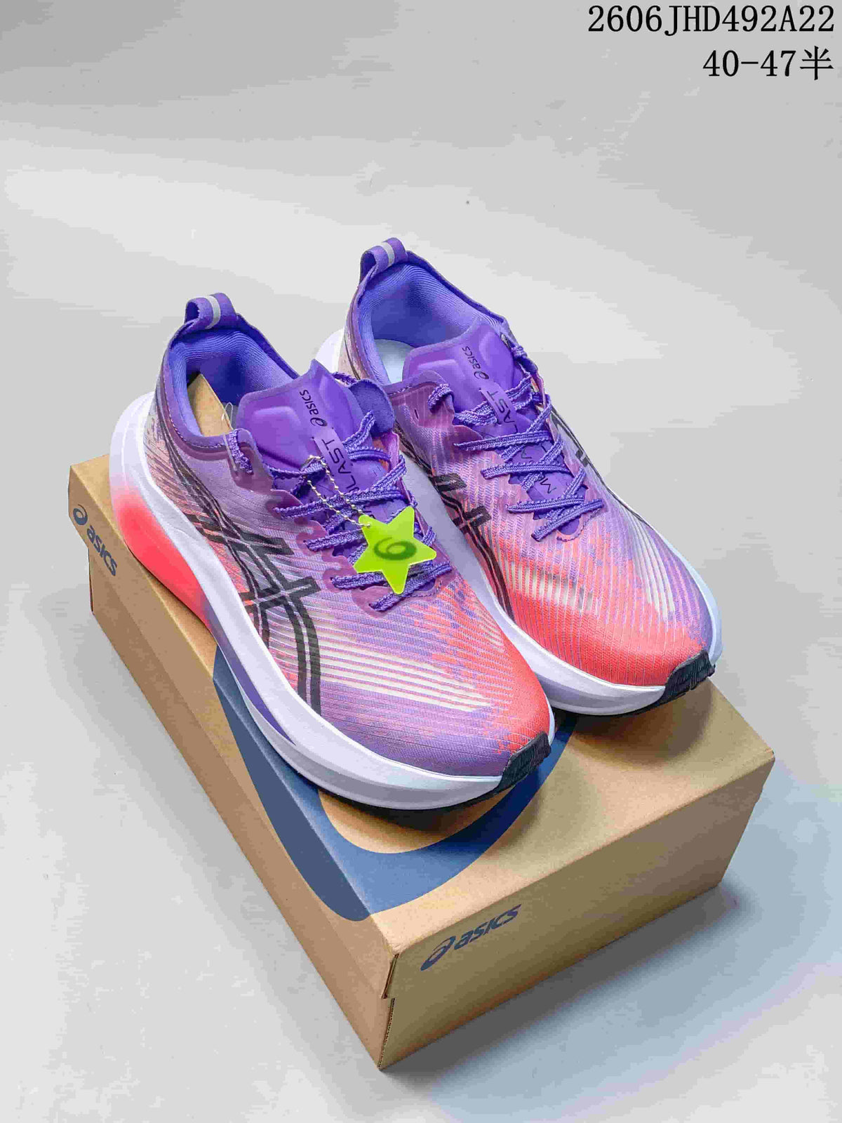 ASICS MEGABLAST Running Shoes Pink Purple 1012C008-106