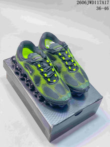 Nike Air Liquid Max Running Sneakers, Charcoal and Volt