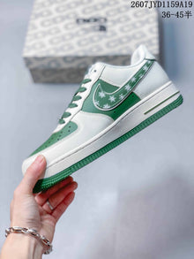 Nike Air Force 1 '07 Low White Green Sneakers 2607JYD1159A19