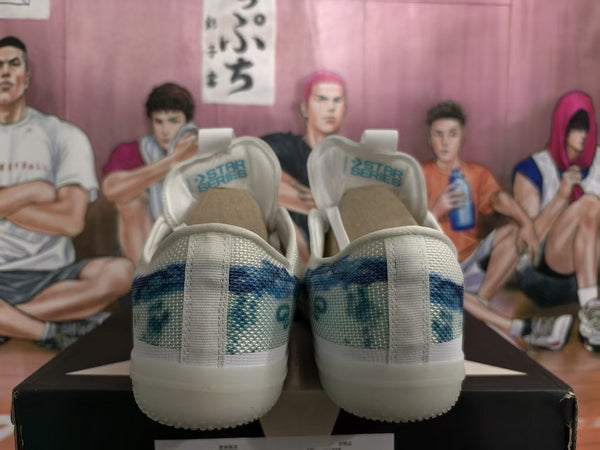 Converse All Star Wave Sneakers White and Blue