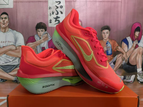 Nike ZoomX Running Sneakers Red Yellow