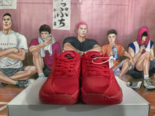 Jordan Red and Gold Basketball Sneakers