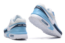 Nike Air Max Sneaker in White, Blue and Navy