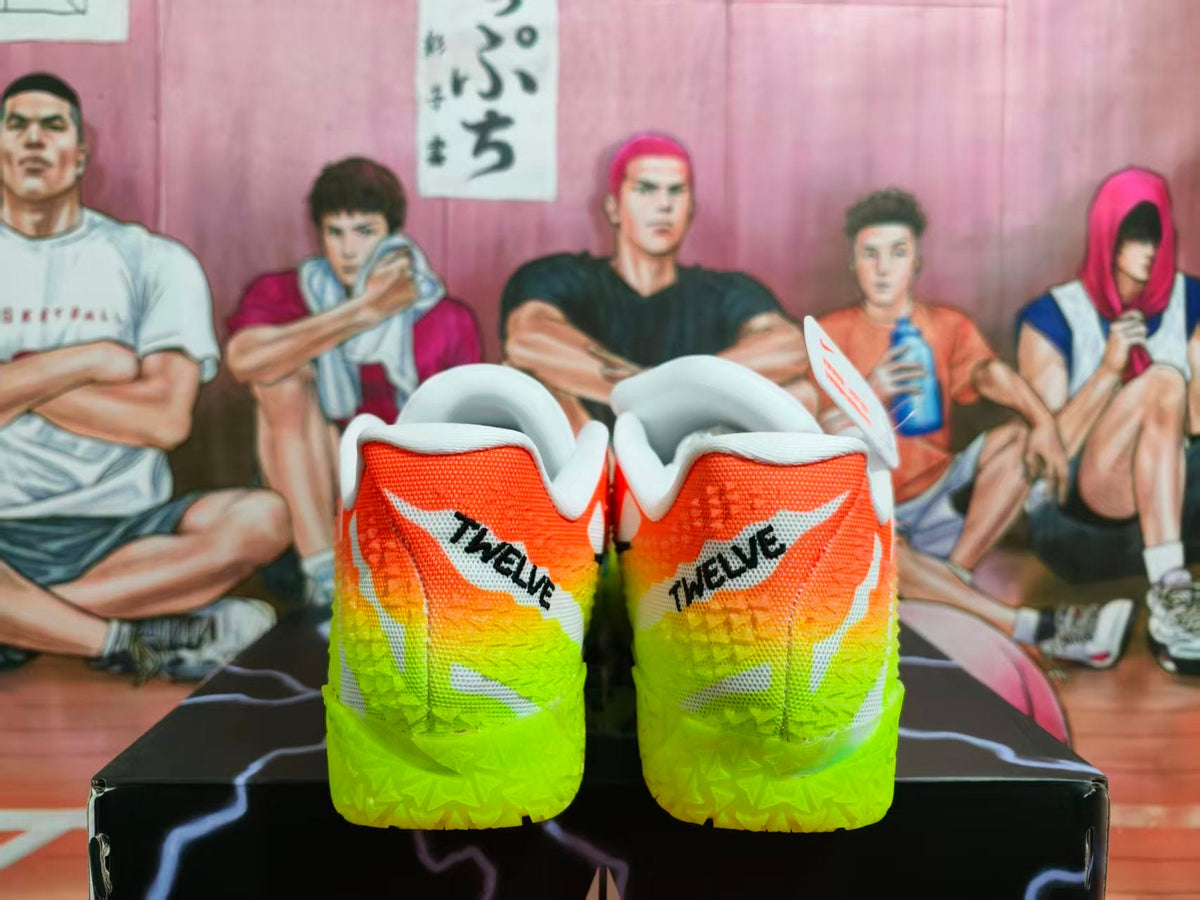 Nike ZoomX Sneakers Orange Neon Green White