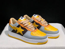 BAPE STA Low-Top Sneakers Grey Yellow