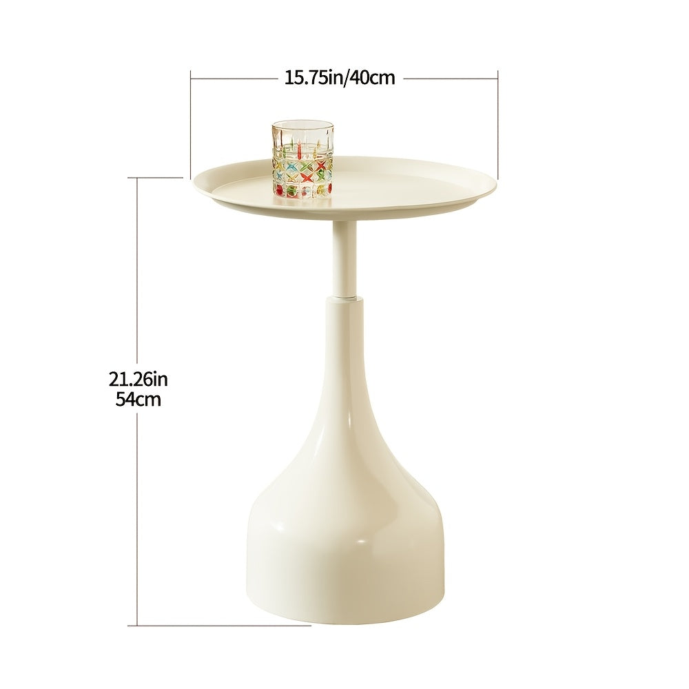 European And American-style High-end Side Tables, Glass-top Side Tables for Sofas, Simple Bedside Tables, Lightweight And Mobile Circular Coffee Tables for Balconies, And Durable Wrought Iron Corner Tables with Creative Designs.