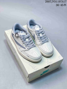 Jordan Air Jordan Low White Grey Sneakers 2607JVD1197A17