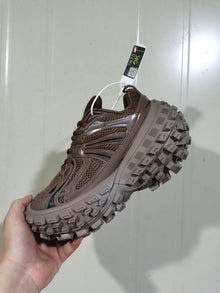 Tire 2408 Chunky Mesh Sneakers Coffee Brown