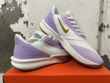 Nike Precision 7 Basketball Shoes, White and Light Purple