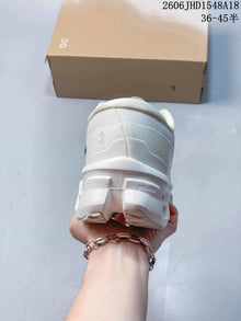 On Cloudmonster White Running Sneakers 611280ASRRY