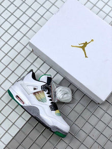 Jordan Air Jordan 4 Do the Right Thing White Green Sneakers