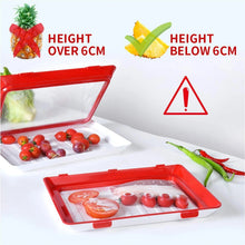 Reusable Fresh-keeping Food Preservation Vacuum-sealed Tray (2 pcs)