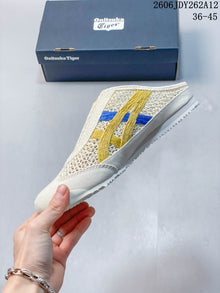 Onitsuka Tiger Mexico 66 Sabot Slip-On Shoes Beige Yellow