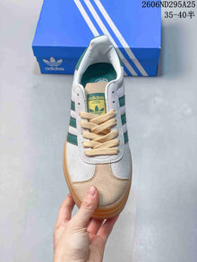 Adidas Originals Gazelle Bold W White Green Gum Sole Sneakers