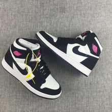 Jordan Air Jordan 1 High Panda Sneakers Black White