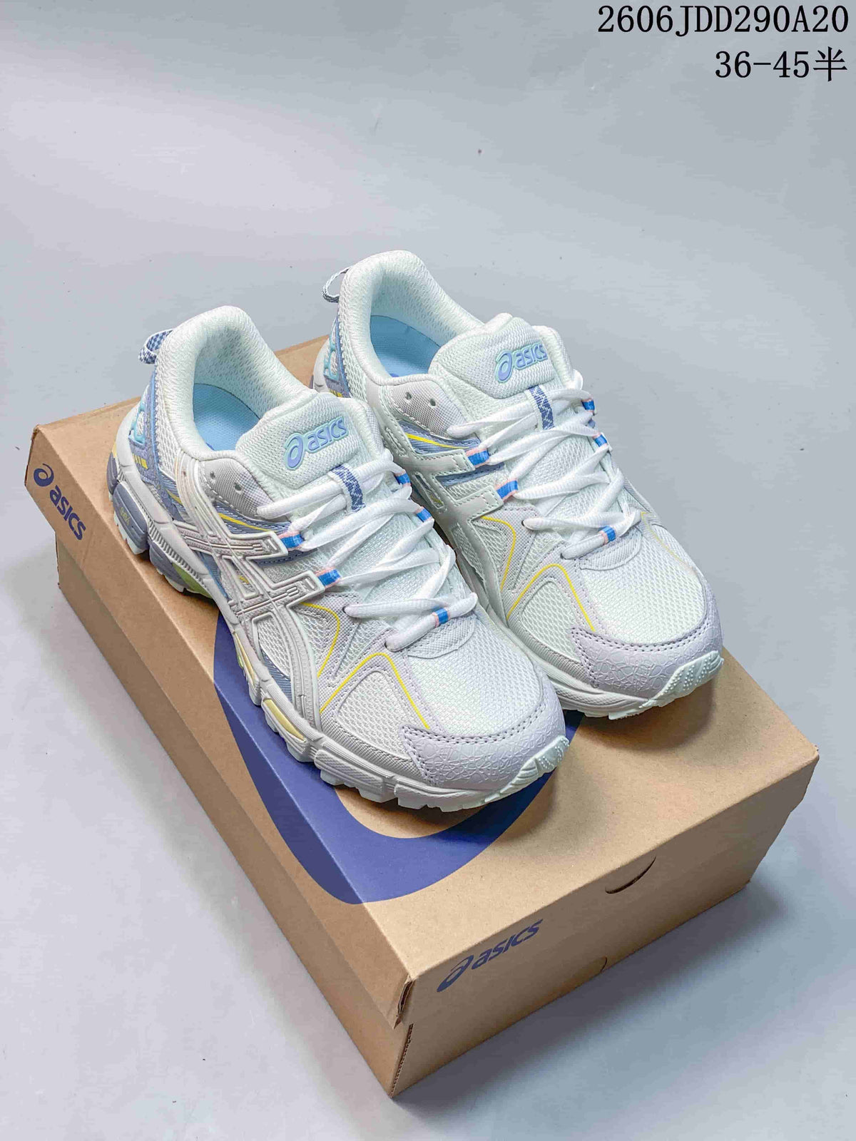 ASICS Gel-Kahana 8 Trail Running Shoes White Lavender