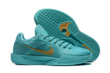 Nike Sabrina 2 Basketball Shoes Aqua and Gold