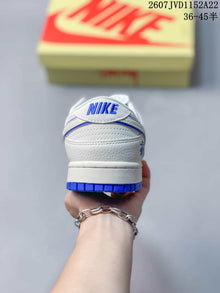 Nike Dunk Low Retro x IP White Blue Sneakers 2607JVD1152A22