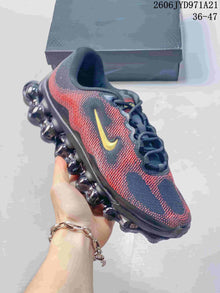 Nike Air Liquid Max Running Shoes in Navy, Red and Gold