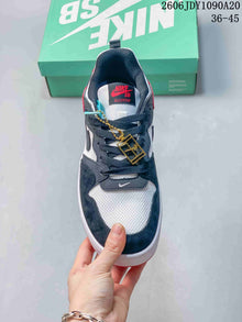 Nike SB Alleyoop Low-Top Skate Shoes in Black, White & Red