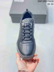 ECCO BIOM JHD376A26 Black Leather Sneakers