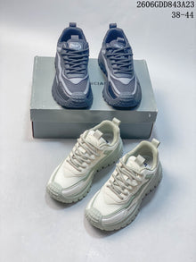 Balenciaga VRB1 Chunky Casual Sneakers, Gray or White