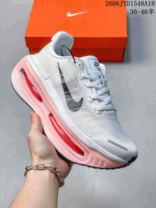 Nike Vomero Premium Running Shoes, White and Pink