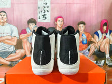 Nike Black and White High-Top Wrestling Sneakers
