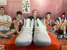 Nike Zoom Basketball Shoes White and Silver