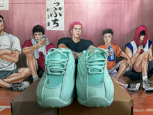 Mint Green Chunky Lace-Up Sneakers