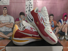 Nike White and Red Basketball Sneakers