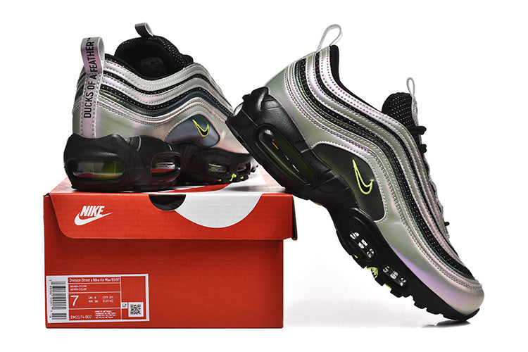 Nike Air Max 97 Ducks of a Feather Sneakers Silver Black