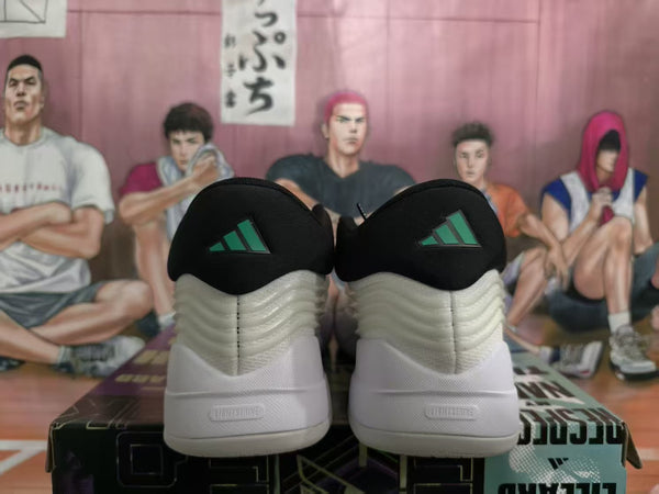 Adidas Basketball Sneakers White and Black