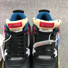 Union LA x Air Jordan 4 Off Noir Sneakers Black/Blue
