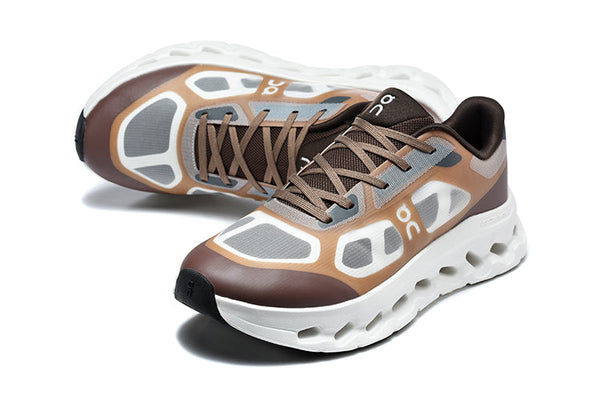 On Cloudtilt Remix Brown Running Sneakers