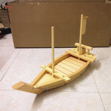 Bamboo Dragon Boat - Wooden Sushi Serving Platter