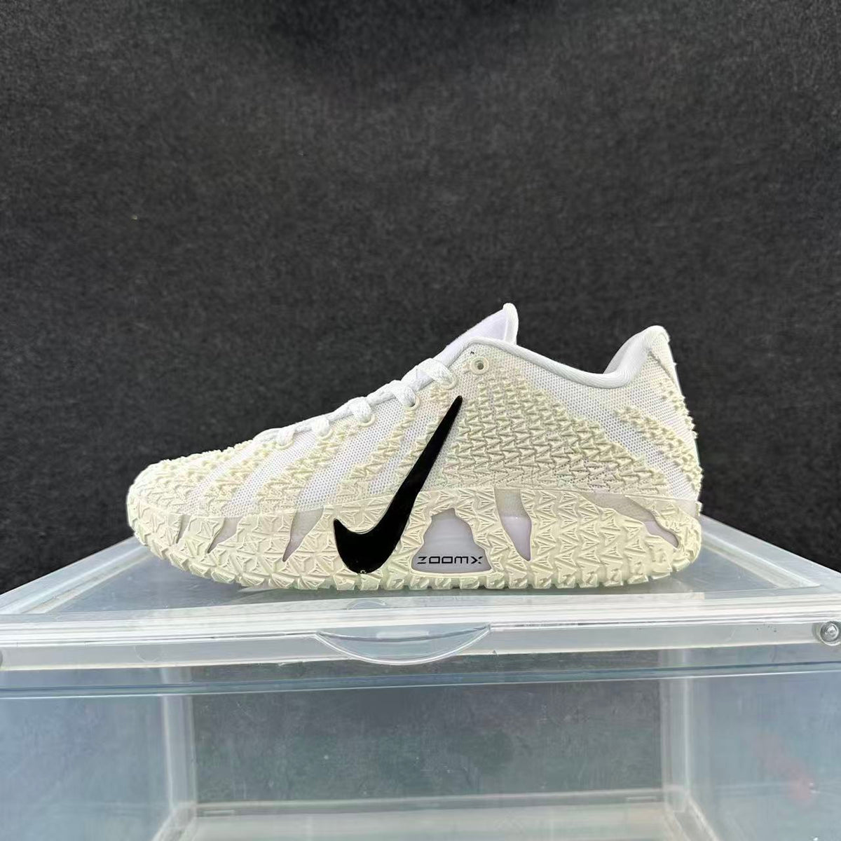 Nike All-Star Basketball Shoes in White and Cream
