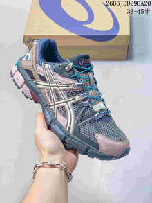 ASICS Tiger Gel-Kahana 8 Trail Running Shoes Gray Pink