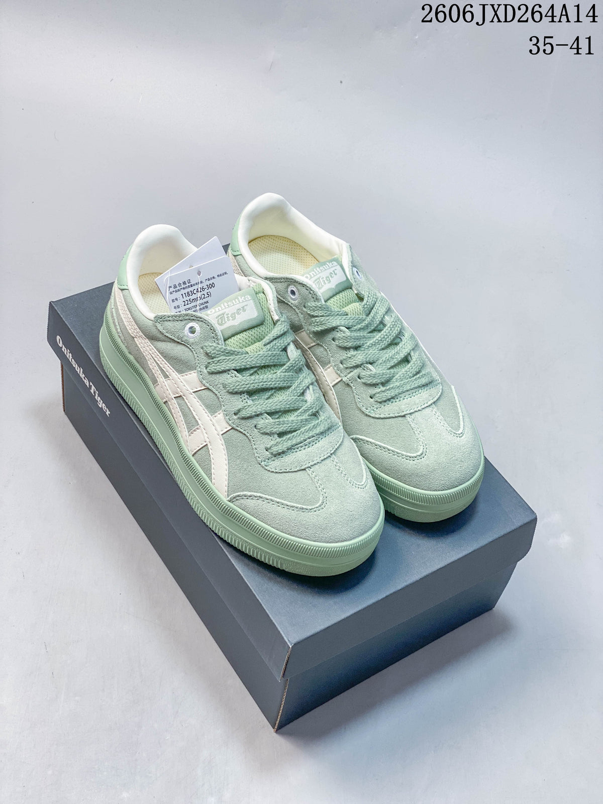 Onitsuka Tiger Tokuten Chunk Women's Platform Sneakers - Mint Green