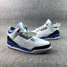 Fragment x Air Jordan 3 Sneakers White Blue Black CT8532-040