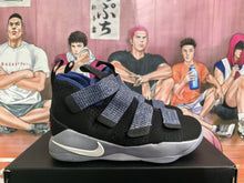 Nike Soldier Basketball Shoes Black Purple
