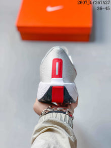 Nike Pegasus Turbo 4 White Red Running Sneakers