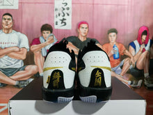 Nike White Black Gold Basketball Sneakers