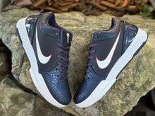 Nike Kobe 4 Basketball Shoes, Navy White Red Paris Colorway