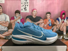 Nike GT Basketball Shoes in Blue and White