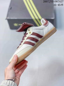 adidas Originals Samba ADV Sneakers Cream Burgundy
