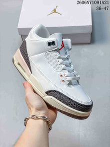 Jordan Air Jordan 3 Retro Mid-Top Sneakers, Two Colorways